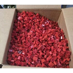 Vintage Red Lego 3003 2x2 Brick‎ Lot 25 pieces.  Many lots available LOOK